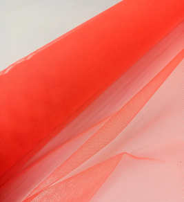 Tela de tul Carnaval-naranja fluor (2 m)