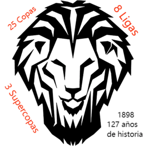 LÁMINA DE 4 PEGATINAS. PALMARÉS DEL LEÓN