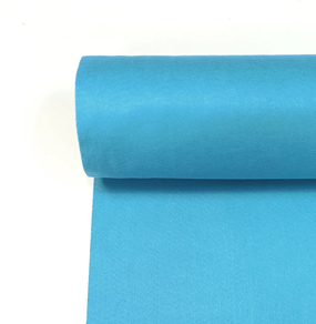 Tela de fieltro azul claro (2,5 m)