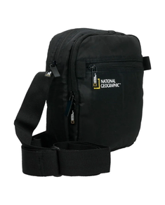 Bandolera Nylon Negra 100% Sostenible