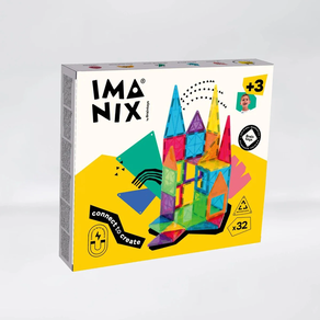 Eraikuntza magnetikoa Imanix 32 pieza - Braintoys