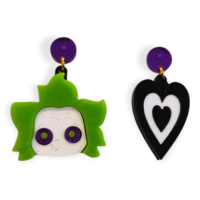 Pendientes Bittlejuice