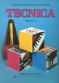 Libro de musica: Tecnica  Nivel 2 Piano Basico Bastien WP217E