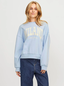 SUDADERA JJXX AZUL BEBE MILANO