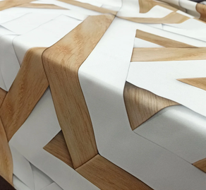 Mantel resinado-Estampado 3D madera (2,5 m)