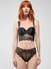 Sujetador Bustier Mujer Desmontable Gisela