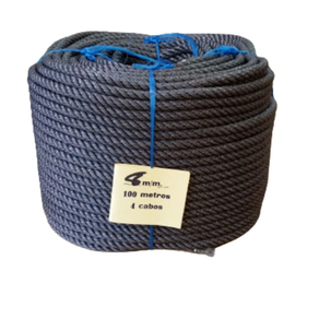 Cabo cuerda polietileno (plástico) 8MM X 100 METROS