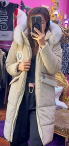 Chaqueta Acolchada Tres Cuartos