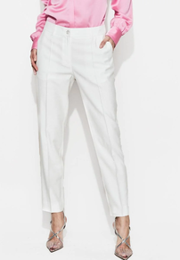 Pantalón traje recto CRUDO