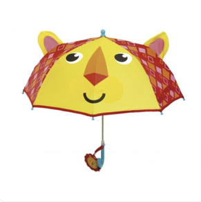 PARAGUAS NIÑA INFANTIL 3D FISHER PRICE LEÓN 38/8 CM