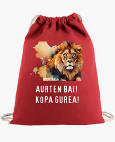 MOCHILA TELA AURTEN BAI KOPA GUREA ATHLETIC ROJO