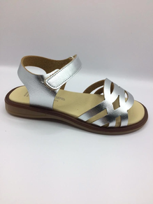 Sandalias plateadas