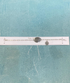 PULSERA AMAMA EGUZKILORE PLATA DE LEY 925