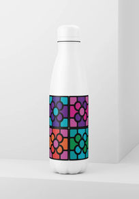 Botella térmica Baldosas de Bilbao a colores