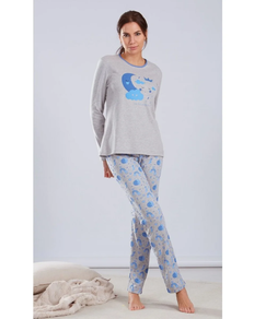 Pijama Mujer Lunas