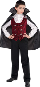 Banpiro mozorroa - Drakula - 12-14 urte - Halloween