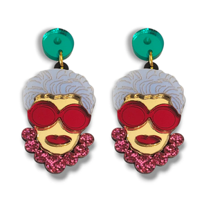 Iris Apfel-en inspiratutako belarritakoak