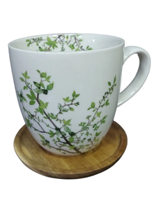 mug plato acacia natura verde