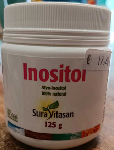 INOSITOL 125GR SURAVITASAN MYO-INOSITOL