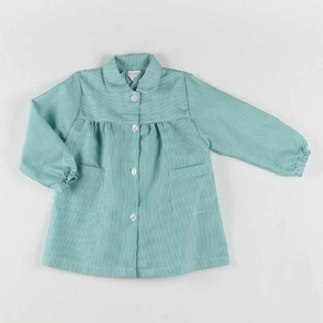 Bata rayas verde (Talla: 4 años)
