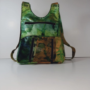 Mochila Sorgin combinados verdes