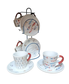 Juego taza plato café