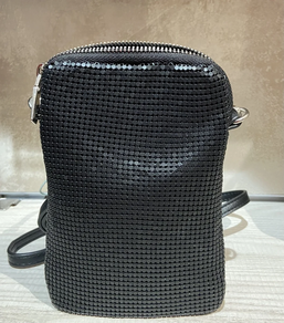Bolso para el móvil malla negro