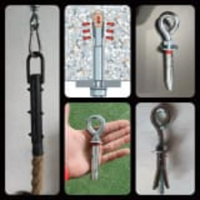 Anclaje para techo de hormigón