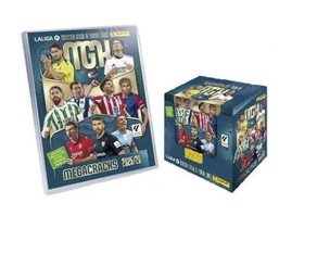 MEGACRACKS Album + caja con 50 sobres 2025-2026 Panini