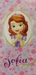 Sofia Princess hondartzako toalla
