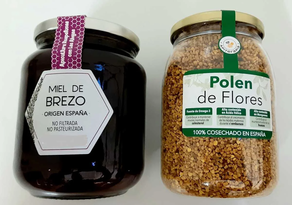 Miel de Brezo 950g & Polen 500g JAUNENE