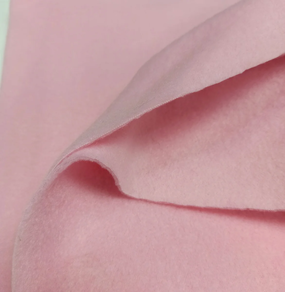 Tela de forro polar-rosa bebé (3 m)