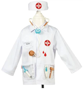 Disfraz conjunto médico - 4-7 años