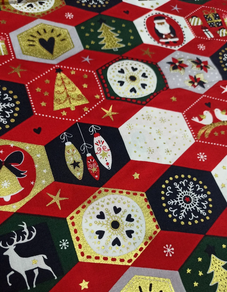 Tela de algodón Navidad-Christmas feelings (3 m)