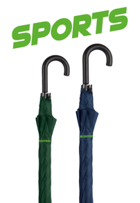 Paraguas largo chico joven