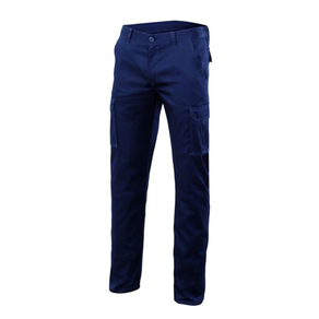 Pantalón laboral de trabajo Stretch Multibolsillos Azul Navy