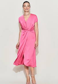 Vestido anilla FUCSIA