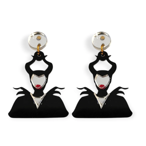 Pendientes Maléfica