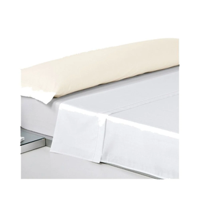 Funda de almohada color natural (90x190 cm)