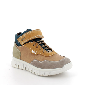 Primigi bota deportiva con gore-tex para niño camel con velcro