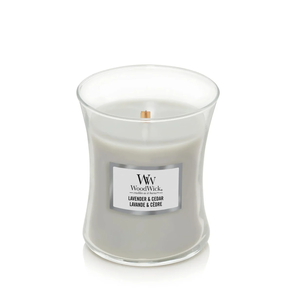 Vela Lavender & Cedar Woodwick Tarro Mediano