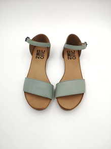 Sandalia Talon Cerrado Piel