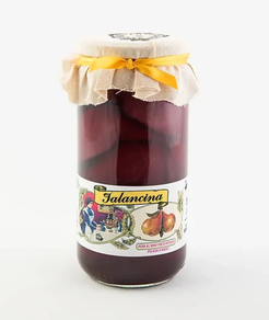 Peras al Vino Tinto Mitades