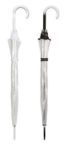 Paraguas PVC transparente de mujer