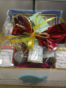 caja madera con surtido tés