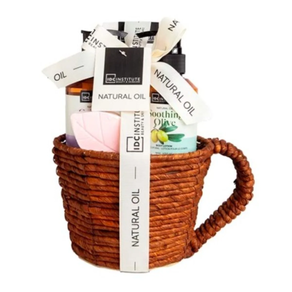 SET DE BAÑO CON ACEITES NATURALES 4 PIEZAS IDC