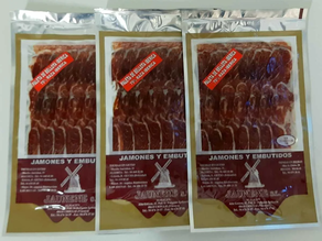 PALETA BELLOTA IBERICA 75%raza ibérica JAUNENE (3x150g aprox)