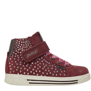 BOTIN GORETEX LENTEJUELAS CREMISI