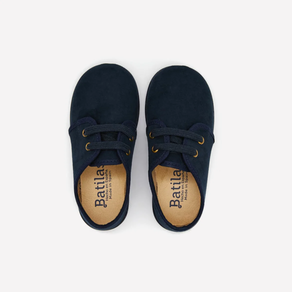 TENIS CORDON TERCIOPELO MARINO