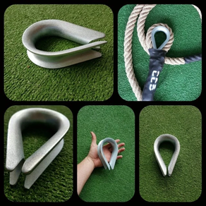 Guardacabos galvanizado 40MM